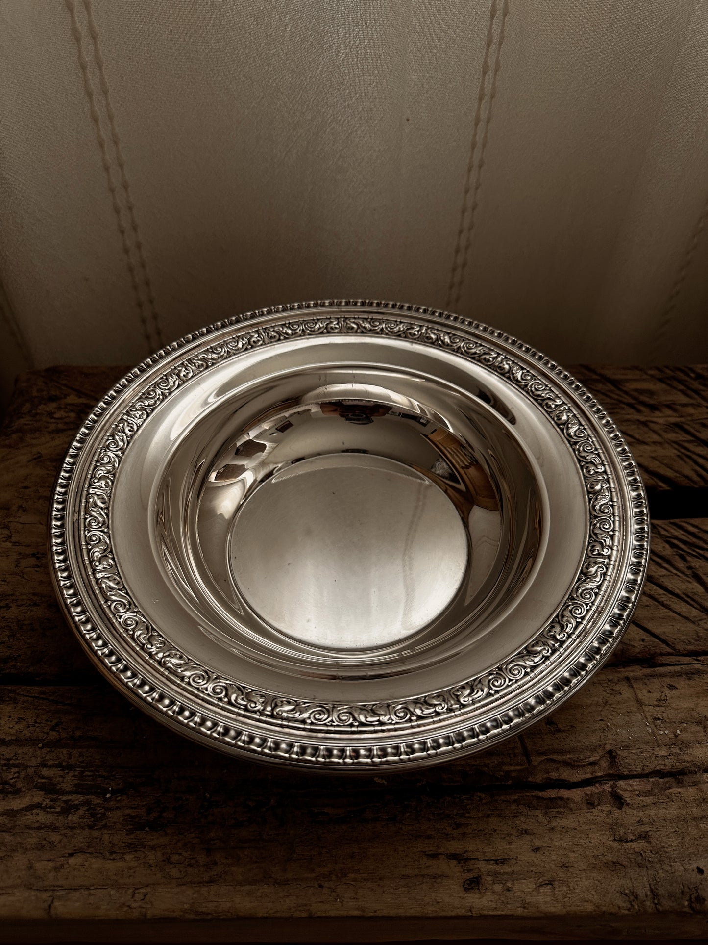 Vintage Reed & Barton silverplate bowl