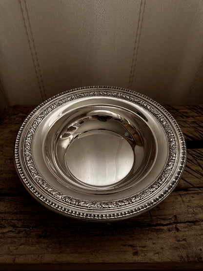 Vintage Reed & Barton silverplate bowl