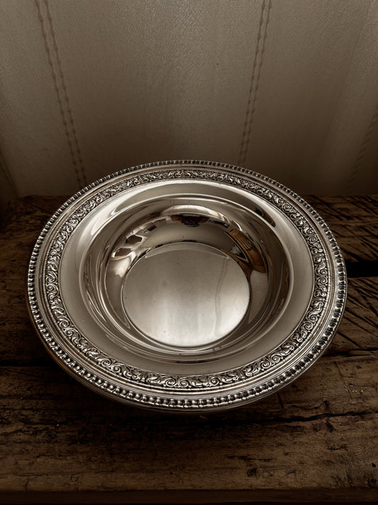 Vintage Reed & Barton silverplate bowl